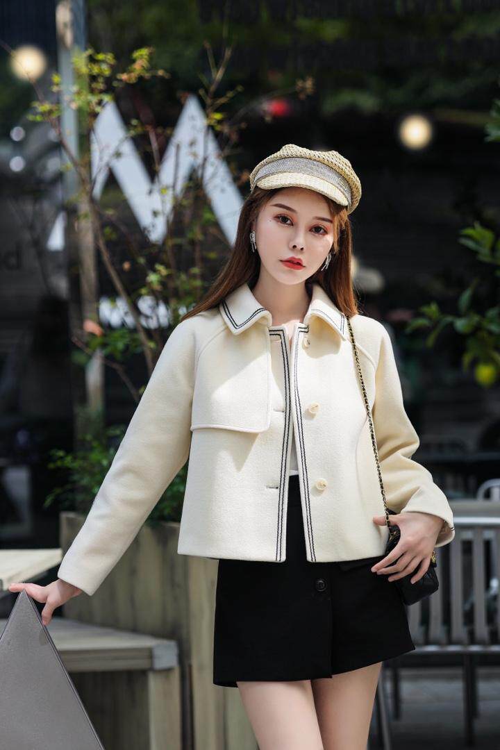 羊毛呢大衣，火爆，其它，蕊妮