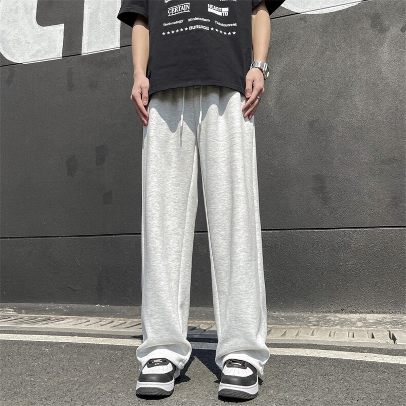 休闲裤男士韩版潮流卫衣裤帅文艺2024春夏季ins宽松长裤K5120-P35,男装休闲裤,星座412-2