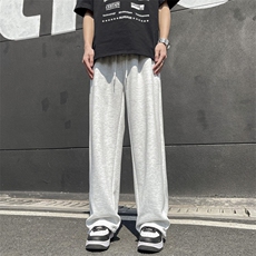 休闲裤男士韩版潮流卫衣裤帅文艺2024春夏季ins宽松长裤K5120-P35，男装休闲裤，星座412-2