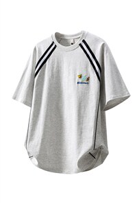 1腊肠狗刺绣美式凉感速干棉大码M-5XL短袖T恤DX78019P35控58图片
