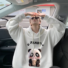 连帽卫衣男大码胖子帽衫大号运动服WY2417-P35，男装卫衣，电商A040