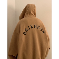 华夫格男春季新款oversize美式外套高级感上衣-JK23102-P65控88，男装卫衣，星座605(原A050)