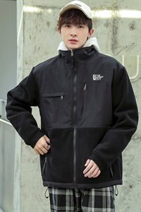 棉衣棉oversize男潮韩版宽松冬季羊羔毛外套ins港风 A436-905图片