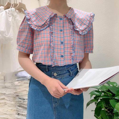 夏季新款韩版上衣，女装，麦筱萌