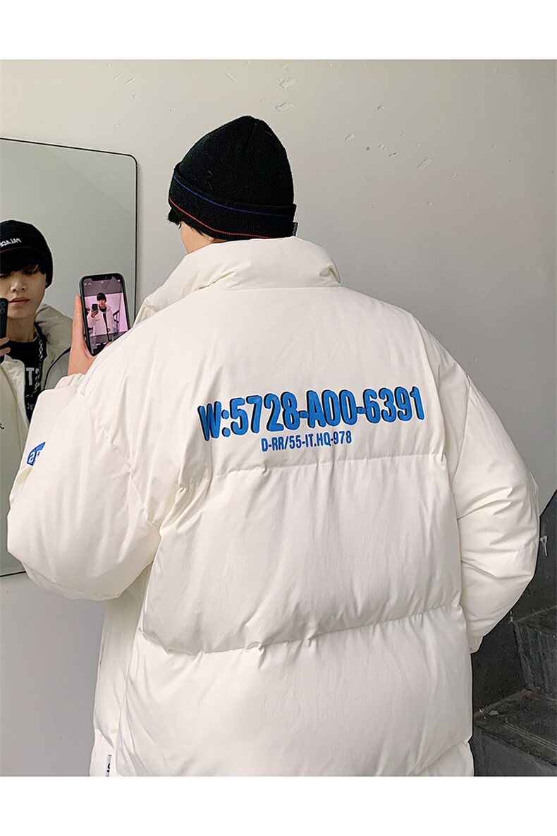 新款男百搭设计感港风棉衣M068B-P90控148,男装棉衣,星座717