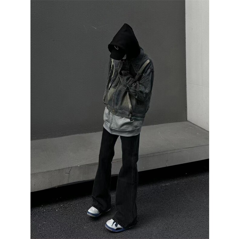 自家图，博主风cleanfit牛仔外套男美式复古夹克NZJK002-P95,男装夹克,星座1007（原301D）