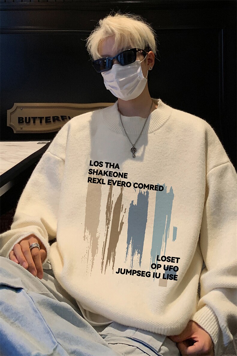 高质量！秋冬季半高领毛衣男士加绒加厚线衣针织衫男DMY540-特P38,男装针织衫/毛衣,电商B371