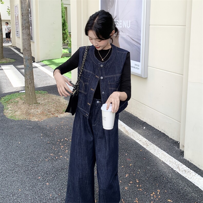 秋冬款牛仔套装2603-P175-K248,女装套装/套裙,2D013
