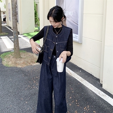 秋冬款牛仔套装2603-P175-K248，女装套装/套裙，2D013