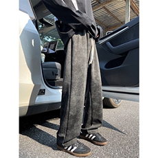 8XL-M休闲裤男复古做旧扎染卫裤特大码裤男裤脏脏裤K985P50控78，男装休闲裤，电商D206-1