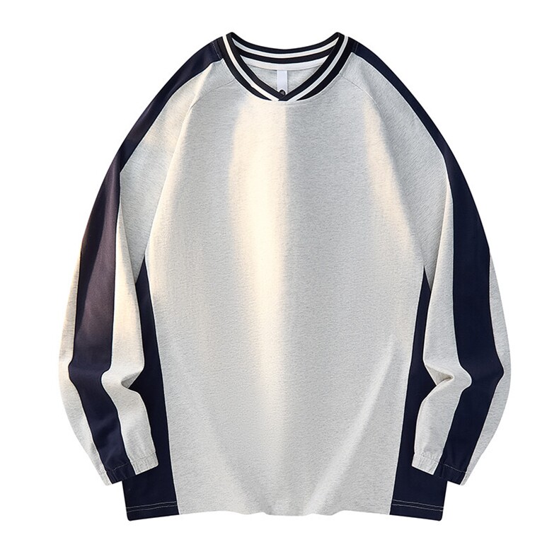 2025可二开美式复古撞色拼接纹提花V领冰丝速干球服TC3213-P35,男装T恤,星座717