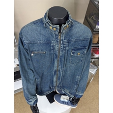 B221美式高街暗黑小众重工艺加厚牛仔外套SY2433-P95控129，男装工装外套，电商B221