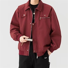 JK759-特P35现货！2026新款美式机能工装痞帅夹克棒球服情侣外套，男装夹克，星座1811B