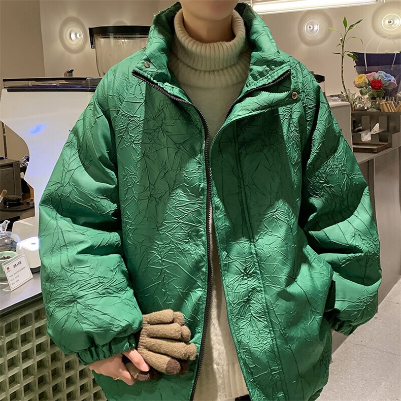 现货MY1108-特P85冬季棉衣小众美式宽松情侣棉衣男大码外套潮,男装棉衣,电商A059