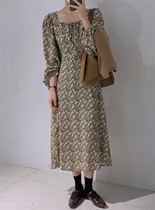 打底碎花裙,其它,驿谷