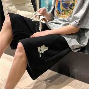 2026夏季直筒短裤ins运动休闲裤潮流宽松夏季五分卫裤XD22897-P45图片