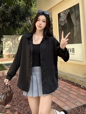 2025醋酸简约春夏款衬衫，女装衬衫，东正羊绒
