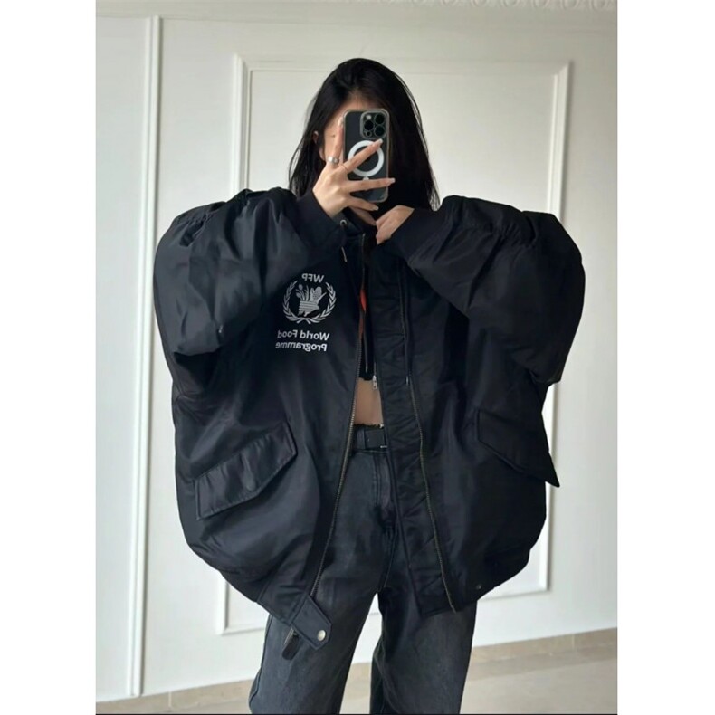 网络图现货！飞行员夹克棉服设计感小众高级连帽棉衣RMY99-P138,男装棉衣,星座1005-6