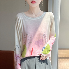 淡粉叶纹