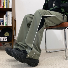 现货裤子男潮流休闲裤宽松直筒户外男款阔腿运动裤HK301-P40，女装休闲裤，电商A178