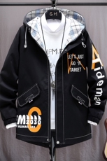 男修身韩版帅气夹克潮流春秋薄款派克服机车炸街外套JK169-P75，男装夹克，星座1206（原A206）