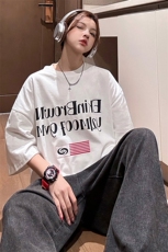 1中性字母印花设计T恤男潮大码短袖T恤男DT77774P18块特价控38，男装T恤，星座226-2