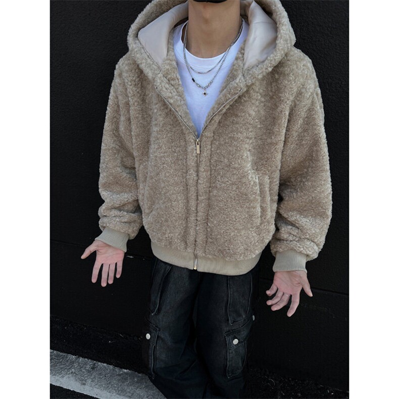 冬季羊羔毛外套棉衣男xh88-特p85,男装棉衣,电商B367