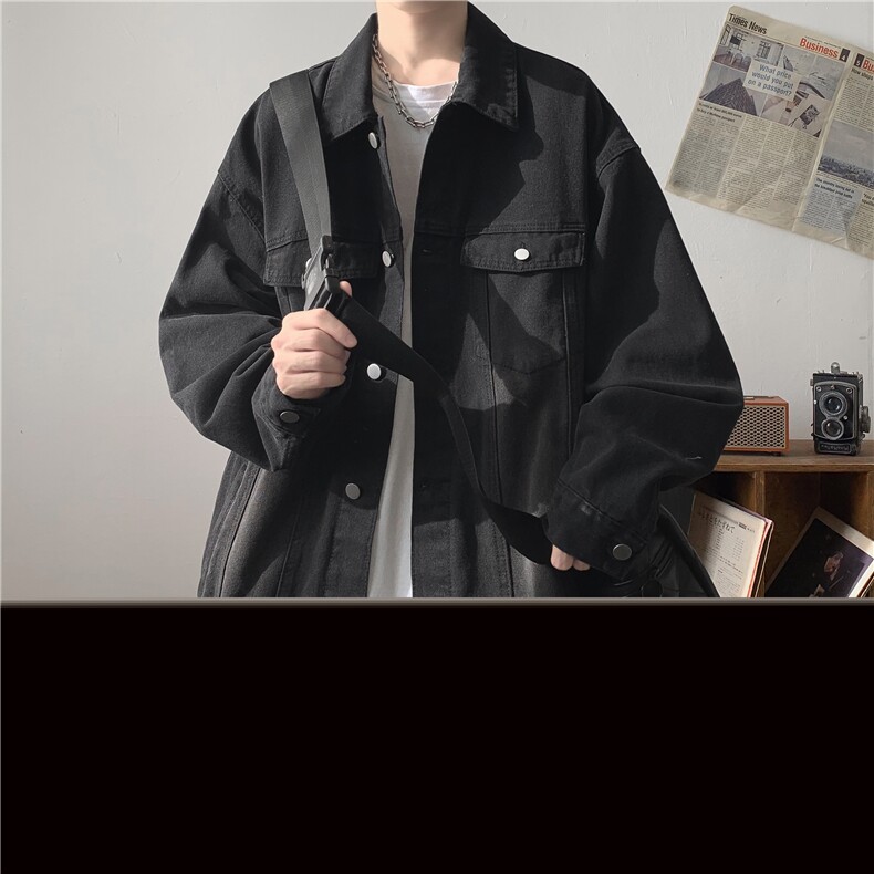 w10001牛仔衣外套秋冬季港风夹克，量大价优P60128，男装工装外套，星座215-2（原311A-2）