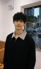 咖啡格假两件拼接POLO长袖卫衣休闲MIU系美式复古上衣POL02P35，男装Polo衫，电商D256A(原A064A)