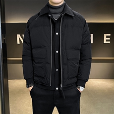 冬季店主羽绒服简约时尚保暖品质数据款简约外套男6297-P185，男装羽绒服，电商D327