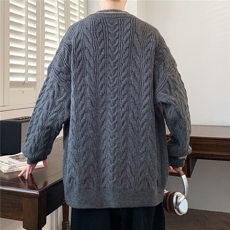1018-1-M199-P80《新品》针织毛衣男士开衫休闲夹克外套时尚帅气,男装针织衫/毛衣,星座1018-1​