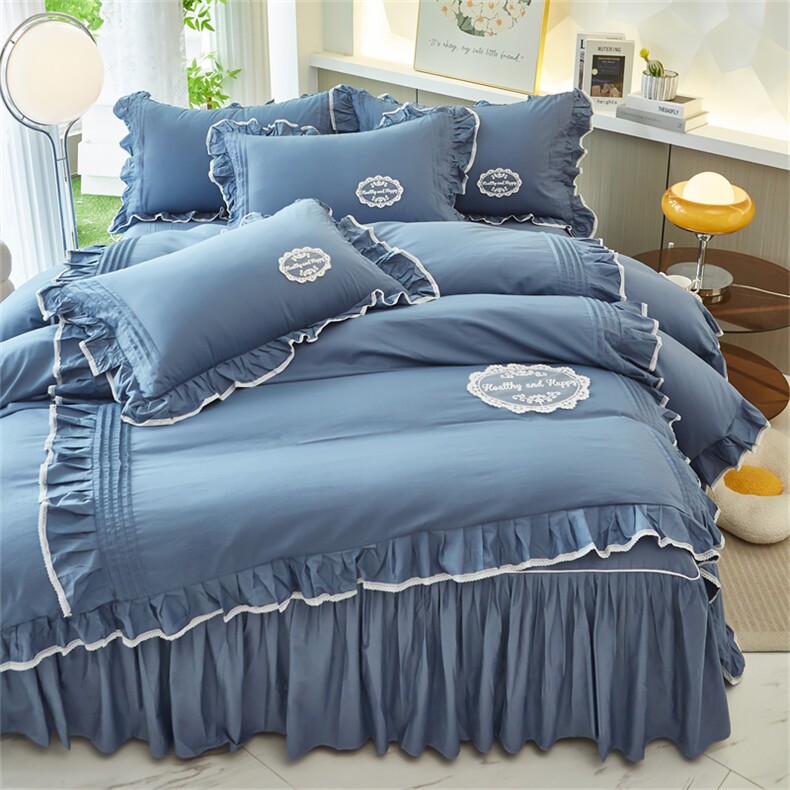 新款韩版13372全棉四件套，床品套件，一起卖家纺