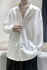 现货纯色冰丝长袖衬衫男KD137-P40，男装衬衫，电商D312-1