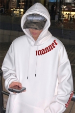 CM186P60加绒P65新品连帽卫衣重磅纯棉大码外套，女装短外套，星座304A-1