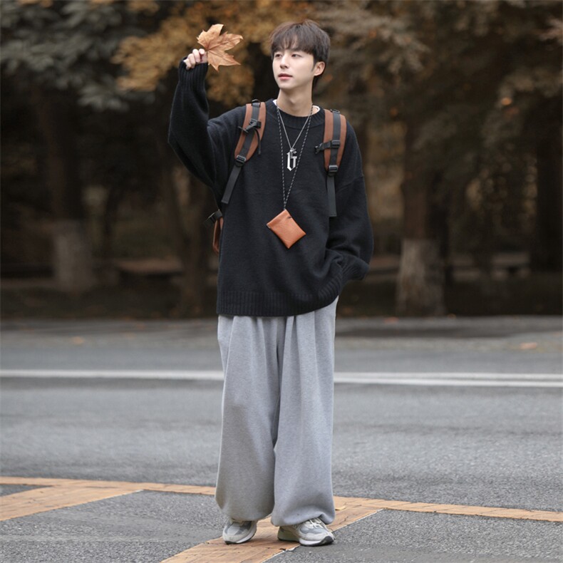 cityboy！秋冬季半高领毛衣男士加绒加厚线衣男针织衫男MY84-P45,男装针织衫/毛衣,电商B367