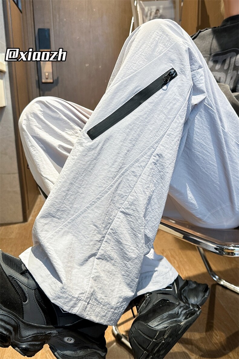 XZ616秋季重磅设计感双线拉链防水速干冲锋裤TY1032特P30控58,男装休闲裤,星座512A（原616）