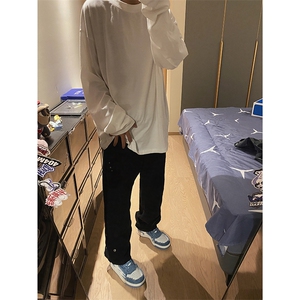 B221 美式ins高街暗黑小众个性铆钉小脚牛仔裤 LK23142-P65 控88图片