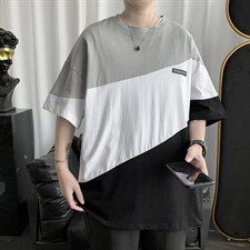 男圆领T恤宽松短袖T34P25，男装T恤，星座1116-2