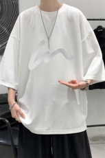 春夏季七分袖t恤男大码五分袖男短袖中袖Q11280-P30，男装T恤，电商A040