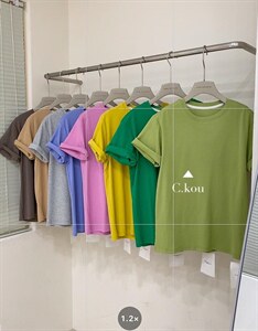 夏季新款跑量净色T图片