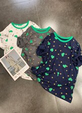 夏季新款圆领撞色T，其它，月光水岸