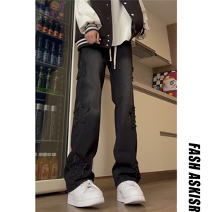 抖音得物品质百搭牛仔裤212-2-DY186-特P65图片