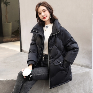 羽绒服2022冬季新款时尚气质减龄短款韩版A字气质外套图片