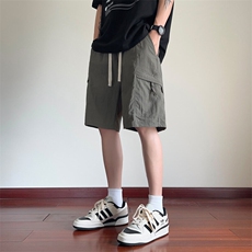 ！2026夏季新款男士冰丝短裤工装五分裤中裤DK701特P25控49，男装牛仔裤，电商B220