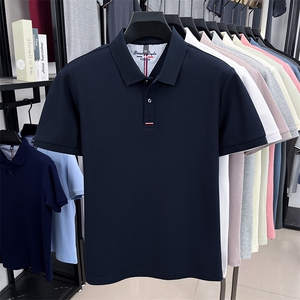 夏季纯棉短袖刺绣翻领POLO衫男T恤潮流品质上衣体恤男装图片