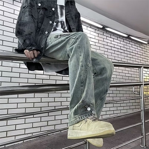 美式牛仔裤男款秋季长裤潮 AK728 P55图片