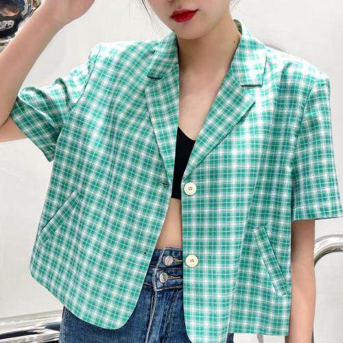 new韩版短款小西装外套，女装西装，Ultra Niche