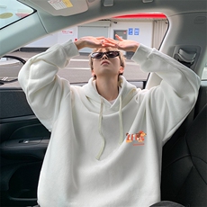 连帽卫衣男大码胖子帽衫大号运动服WY2438-P35，男装卫衣，电商A040