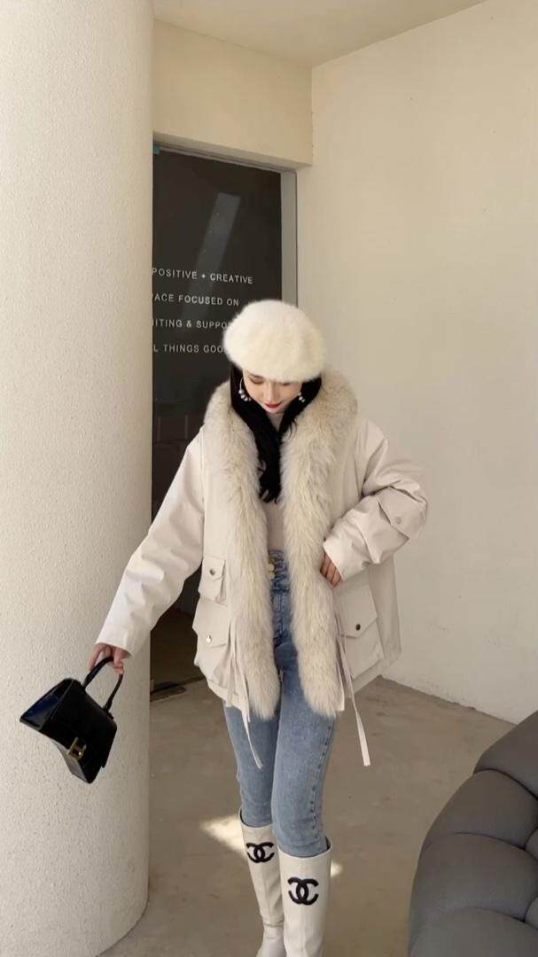 2022狐狸毛派克服，其它，贻思茗