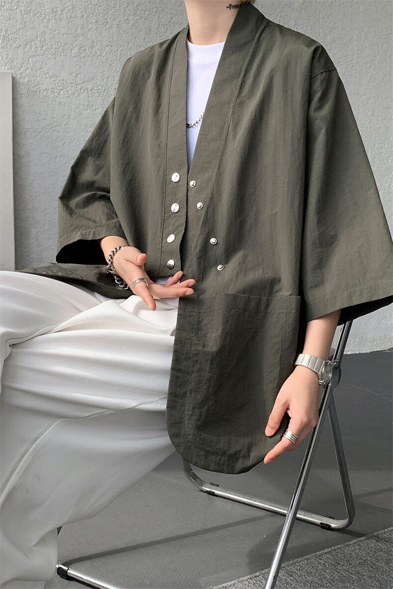 仓库现货CS1139-p48控78新款高品质防晒开衫冰丝凉感大码衬衫,男装防晒衣,电商A059